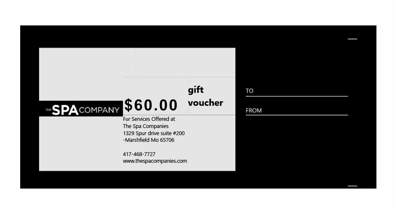 Gift Certificate $60.00